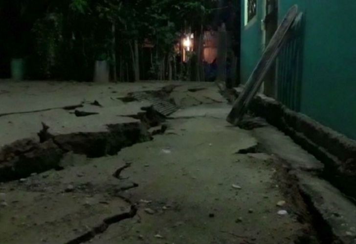 El sismo fue de 8,2 en la escala de Richter.