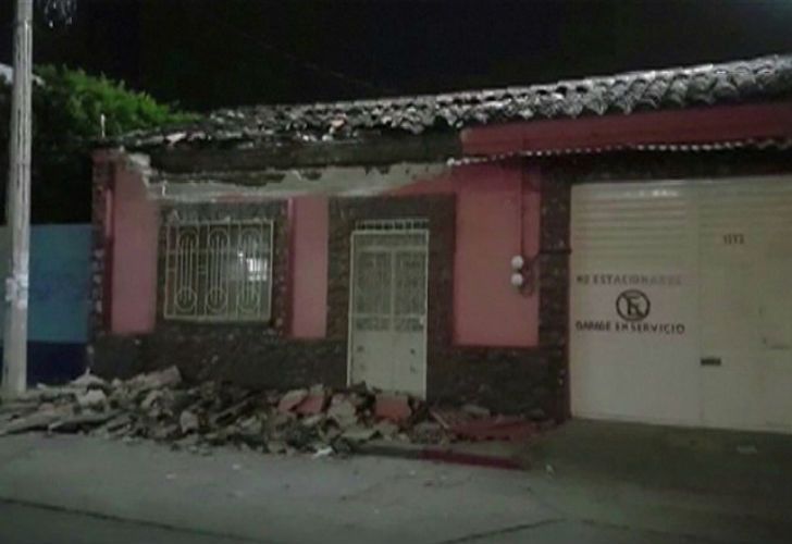 El sismo fue de 8,2 en la escala de Richter.