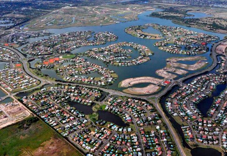 Casas de los narcos en Nordelta