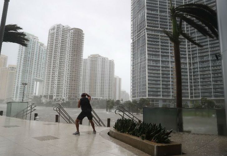 Las imágenes del huracán que azotó el Estado de Florida, en EEUU.