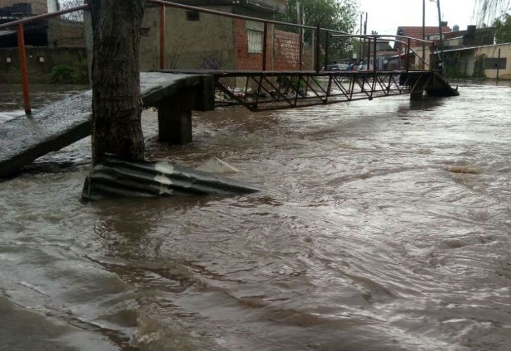 Florencio Varela, también afectada.