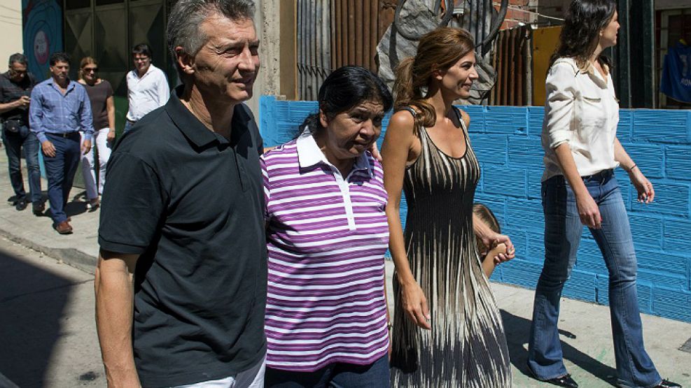Macri viaja a Santiago del Estero con Juliana y Margarita Barrientos.