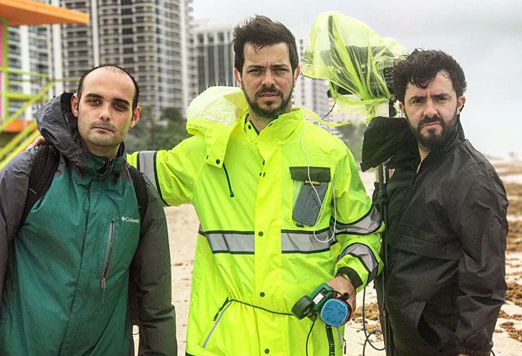 Equipo. Para ir, José pidió como condición viajar con un camarógrafo y un asistente del canal. “Necesitaba que me siguieran en esas circunstancias”, dice.