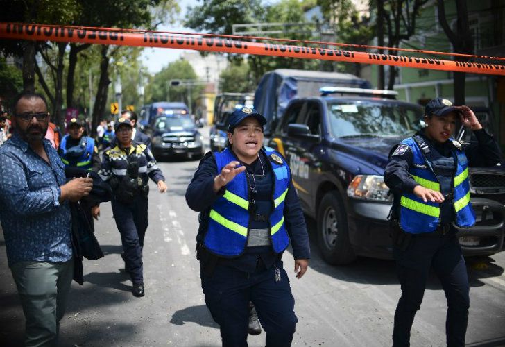 Sismo de 7,1 sacudió la Ciudad de México.