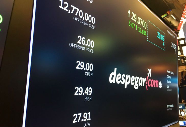 Despegar.com salió a la bolsa y ya vale más de US$ 2.000 millones