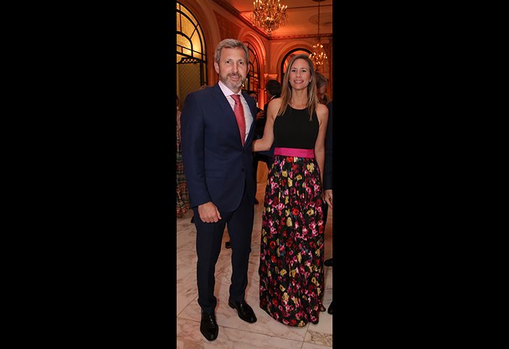 Rogelio Firgerio y Victoria Costoya en la Gala de la Fundación Educando