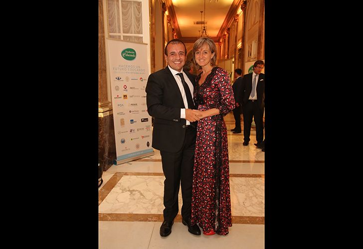 Mario y Ana Quintana en la Gala de la Fundación Educando