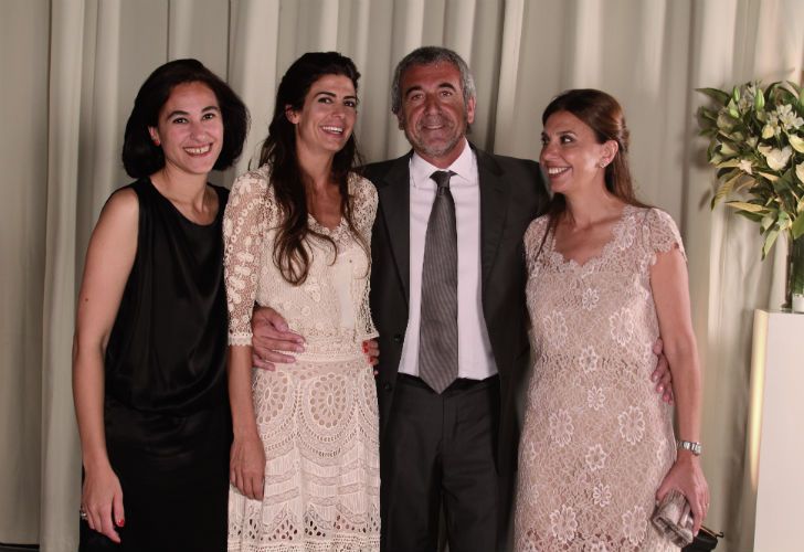 MOMENTOS. El casamiento de Juliana con Macri fue el último evento del que trascendió una foto social de los hermanos Awada; el único ausente fue Alejandro, quien ese entonces hizo públicas sus diferencias políticas con Macri.