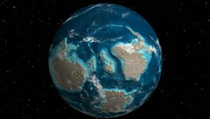 Una web muestra cómo era la tierra hace millones de años