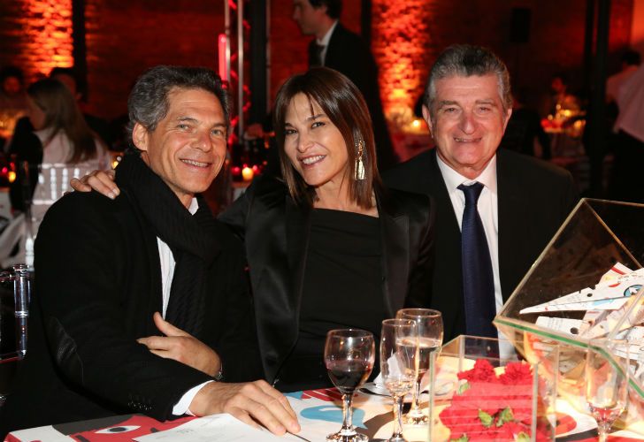 Calilo Sielecki Mariana Hartz Carlos De Narvaez, cena Fundación Voz 2017