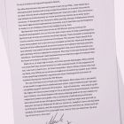 Carta de Nicole Kidman