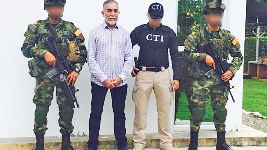 Pez gordo. Byron Piedrahita fue capturado en su casa de Antioquia.