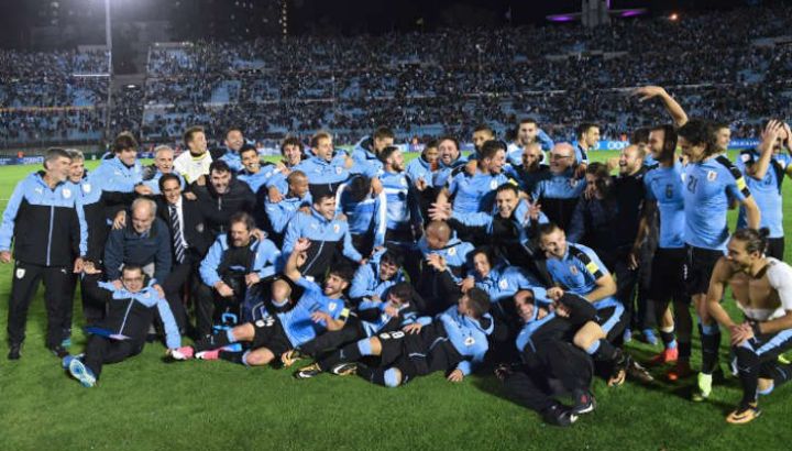 Uruguay clasificó a Rusia 2018