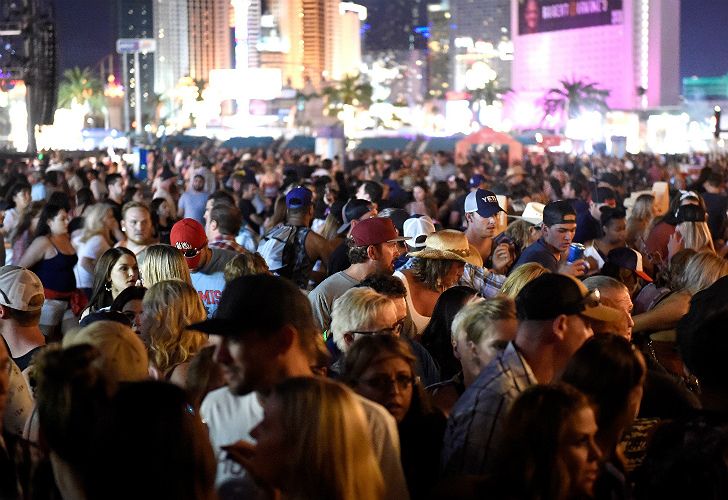 Tiroteo fatal en un festival de Las Vegas.