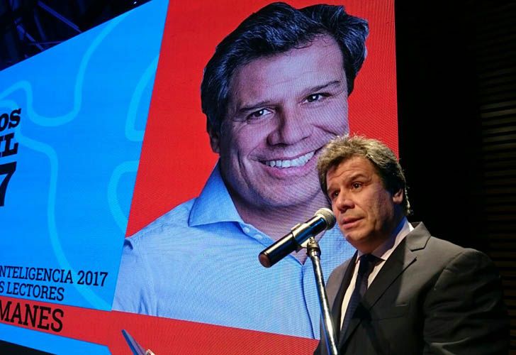 Facundo Manes, ganador del Premio Perfil Referente de la Inteligencia de los Argentinos 2017