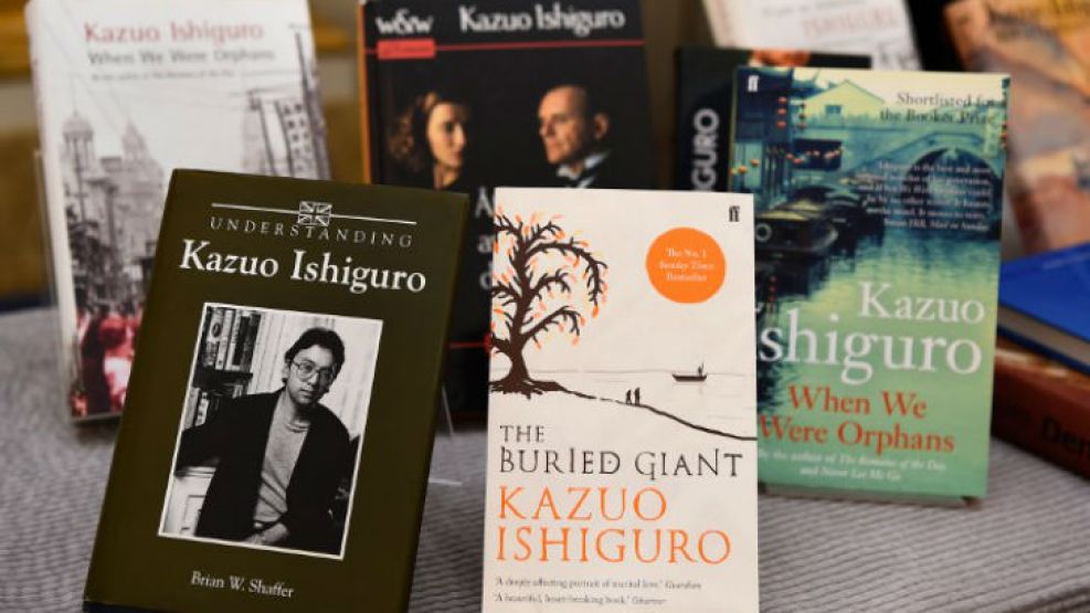 Los libros de Kazuo Ishiguro.