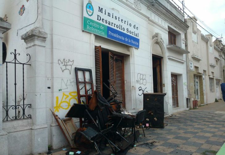 Incendiarion un establecimiento municipal en Olavarría.