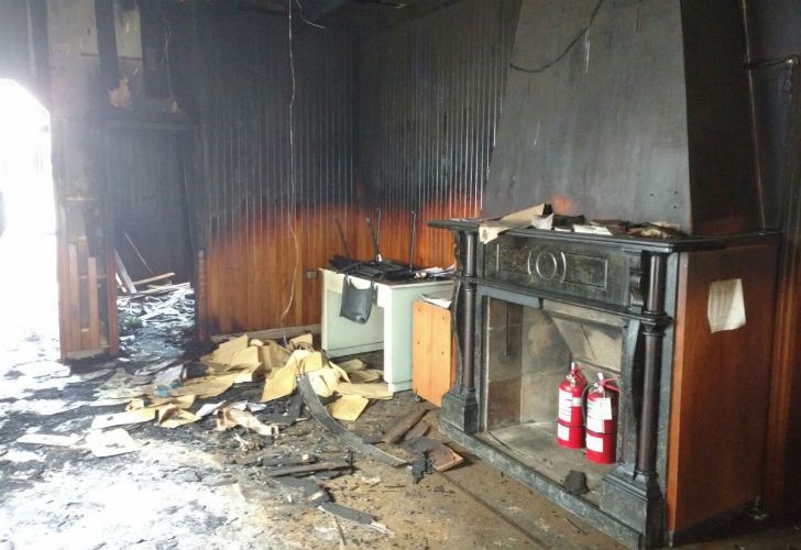 Incendiaron un establecimiento municipal en Olavarría.