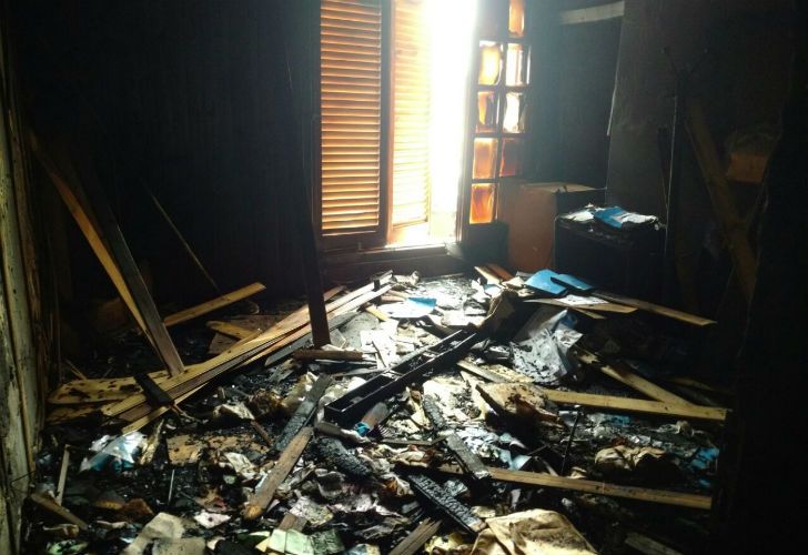 Incendiaron un establecimiento municipal en Olavarría.