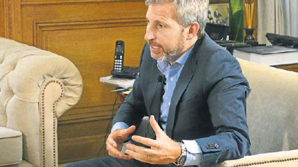 El ministro de Interior, Rogelio Frigerio, entrevistado en Periodismo Puro, por Fontevecchia.