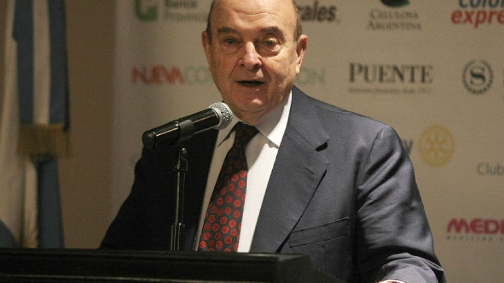 Domingo Felipe Cavallo, ex ministro de Economía.