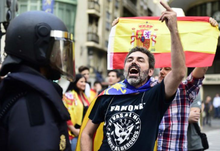 Asociaciones separatistas planean volver manifestarse en apoyo a la independencia de Cataluña. 