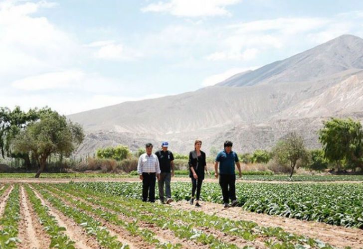 Juliana Awada en Maimará, Jujuy (octubre 2017)