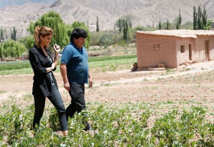 Juliana Awada en Maimará, Jujuy (octubre 2017) 