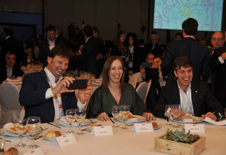 La gobernadora María Eugenia Vidal en la inauguración del 53° Coloquio de Idea.