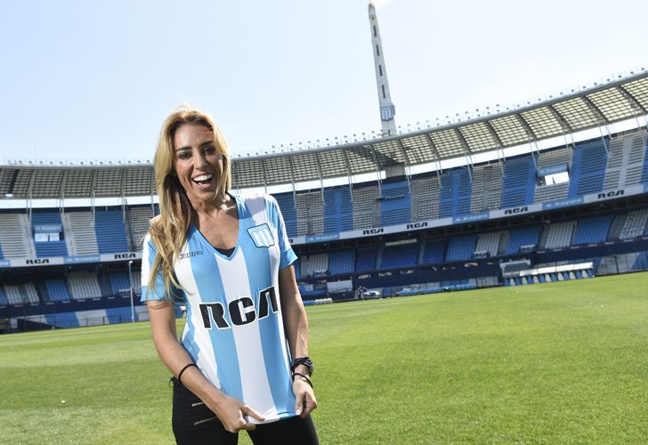 Bárbara Blanco, abogada y politóloga, hija del actual presidente de Racing, sueña con suceder algún día en el cargo a su padre Victor Blanco.