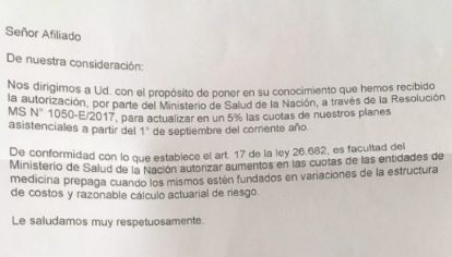 BOLSILLO. En la última semana se notificaron subas de cuotas.