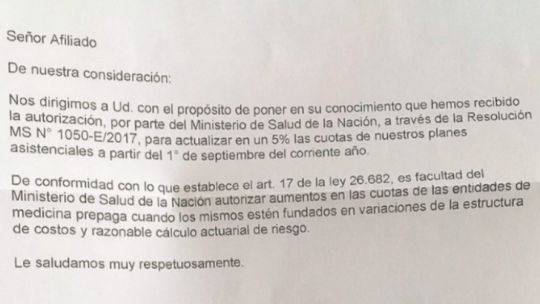 BOLSILLO. En la última semana se notificaron subas de cuotas.