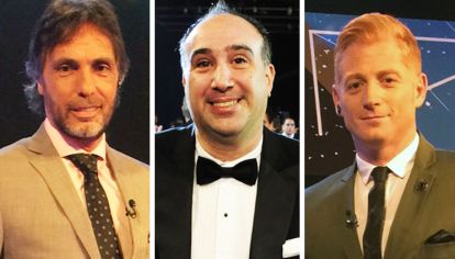 Los Pasman versión 2017. Anello, radio Mitre; Gustavo López, Un buen momento, radio La Red; Martín Liberman, Debate final, Fox Sports; Flavio Azzaro, No todo pasa, TyC Sports; Fantino, 910 La Red.