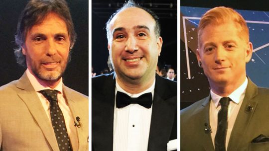 Los Pasman versión 2017. Anello, radio Mitre; Gustavo López, Un buen momento, radio La Red; Martín Liberman, Debate final, Fox Sports; Flavio Azzaro, No todo pasa, TyC Sports; Fantino, 910 La Red.