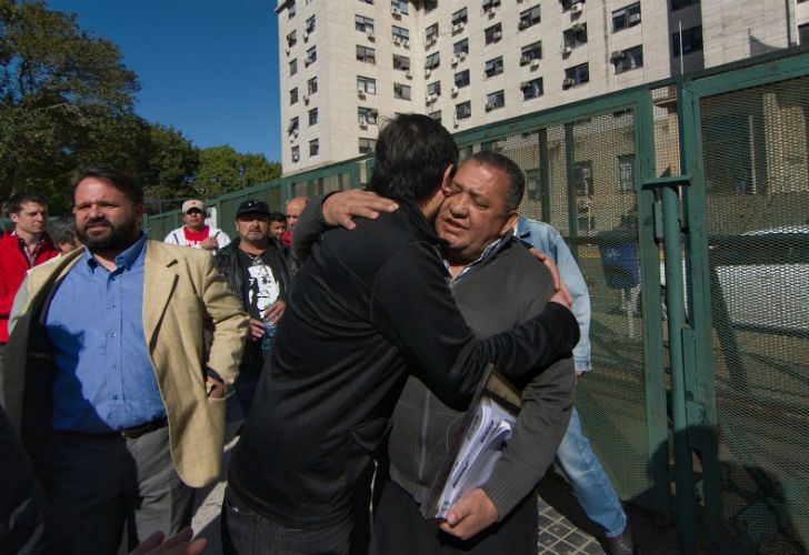 El dirigente Luis D'Elía declaró ante el juez Claudio Bonadio en el marco de la causa que investiga el Memorándum de entendimiento con Irán. 