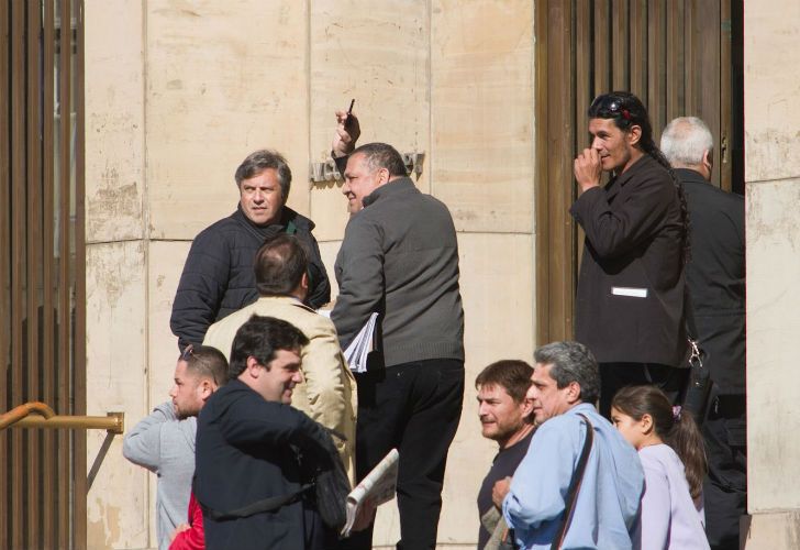 El dirigente Luis D'Elía declaró ante el juez Claudio Bonadio en el marco de la causa que investiga el Memorándum de entendimiento con Irán. 