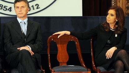 Macri y Fernández de Kirchner en 2012. La misma grieta con la que sus modelos políticos llegan a las urnas.