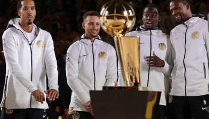 Warriors, uno de los "superequipos" de la NBA