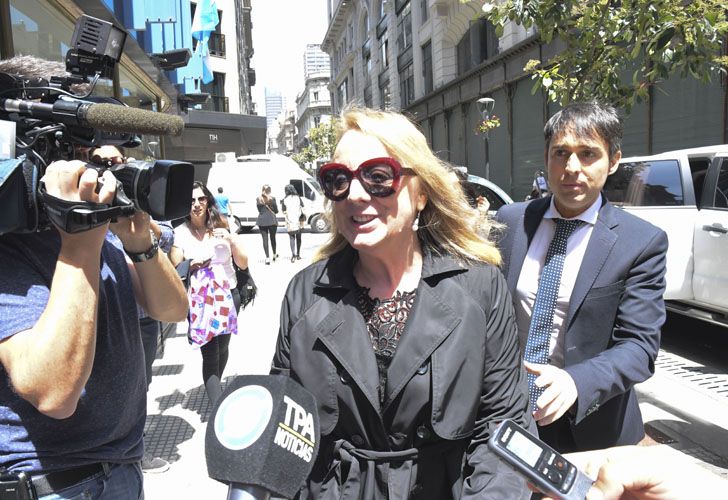 La cuñada de Cristina Kirchner estuvo casi toda la reunión en silencio
