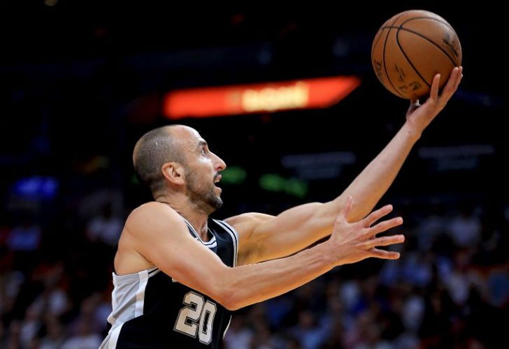 Manu Ginóbili fue el verdadero conductor del equipo.