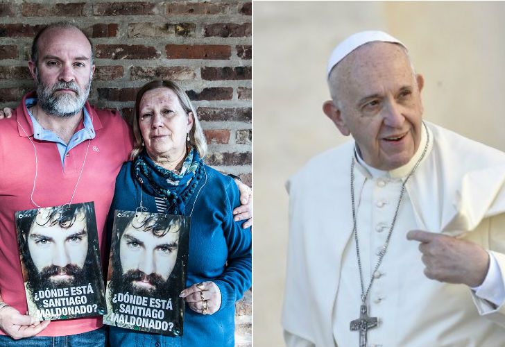 El papa Francisco le envió una carta a la familia de Santiago Maldonado, a quienes recibirá en diciembre cuando finalice una gira por Bangladesh y Myanmar.