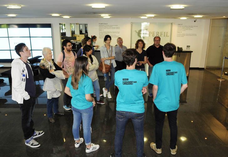 La editorial Perfil es uno de los edificios de la Ciudad de Buenos Aires que hoy abre sus puertas en el marco de Open House Buenos Aires.