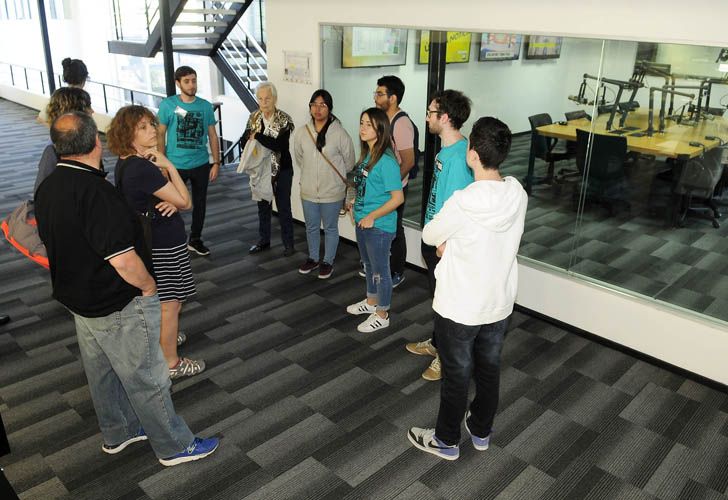 La editorial Perfil es uno de los edificios de la Ciudad de Buenos Aires que hoy abre sus puertas en el marco de Open House Buenos Aires.