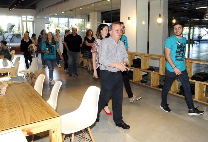 La editorial Perfil es uno de los edificios de la Ciudad de Buenos Aires que hoy abre sus puertas en el marco de Open House Buenos Aires.