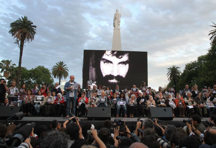 Nueva marcha pidiendo justicia por Santiago Maldonado.