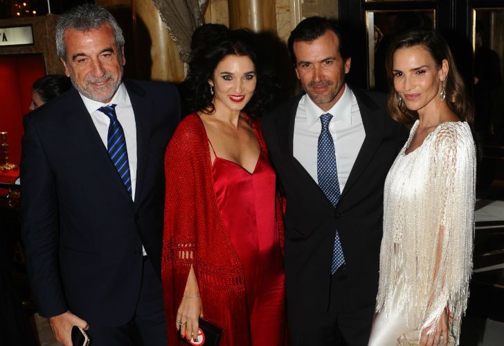 Daniel Awada, Yanina Solnicki, María Vazquez, Adolfo Cambiaso