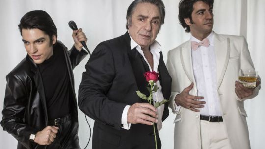 Los tres Sandro de la miniserie