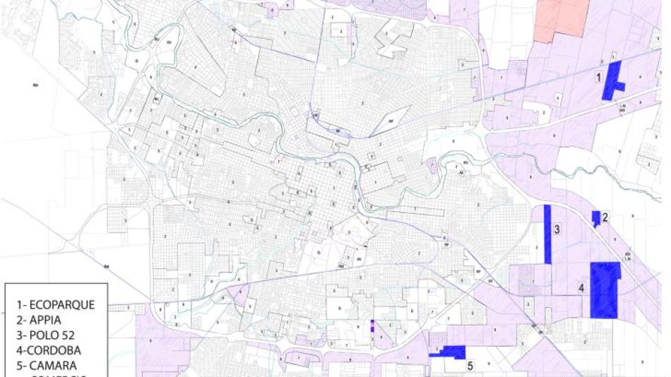 Así queda el mapa para las nuevas radicaciones de parques industriales ...
