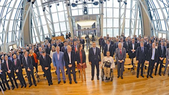 ‘Consensos basicos’ Con ese leitmotiv, el Presidente buscó aunar opiniones para las propuestas, que generan voces encontradas.