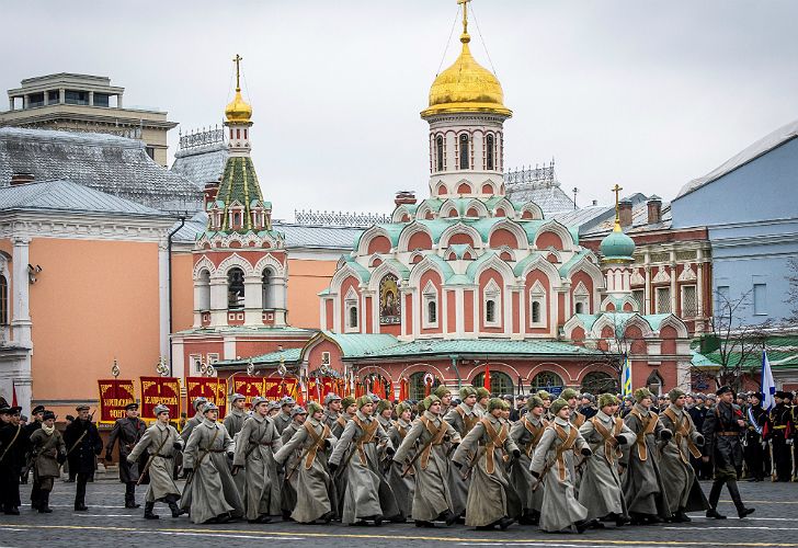 Rusia celebra el centenario de la Revolución de Octubre